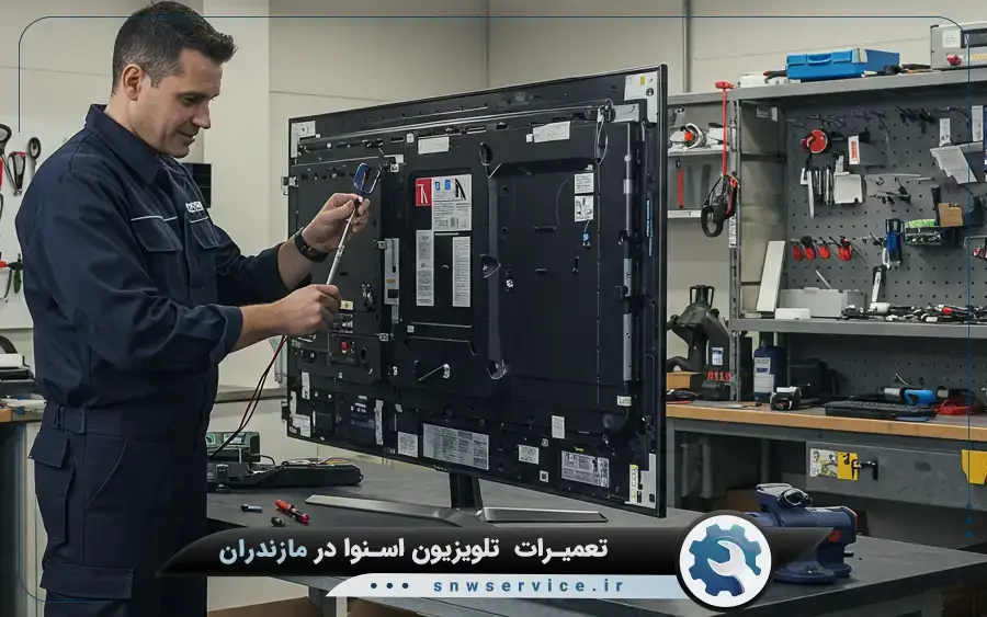 نمایندگی تعمیرات تلویزیون اسنوا در استان مازندران
